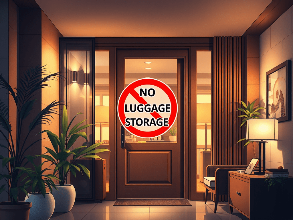 WE DO NOT STORE&nbsp;SUITCASES